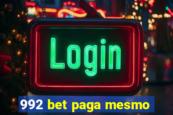 992 bet paga mesmo